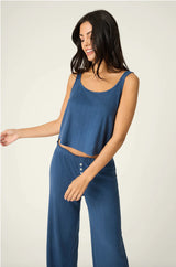 Pointelle Essentials Deep Sea PJ Set