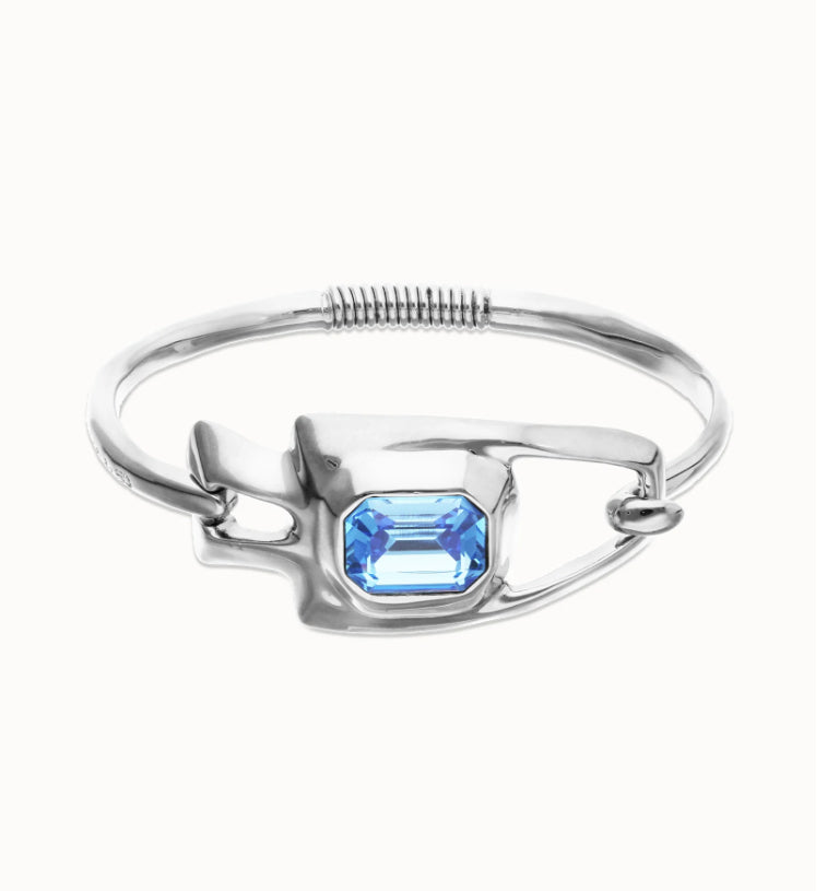 Uno de 50 silver Core bracelet