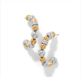 Meridian petite station hoop earrings