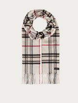Fraas Cashmink cream plaid