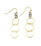 Erin Gray gold trinity allure earrings