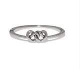 Brighton Interlock link hearts bracelet JF0504