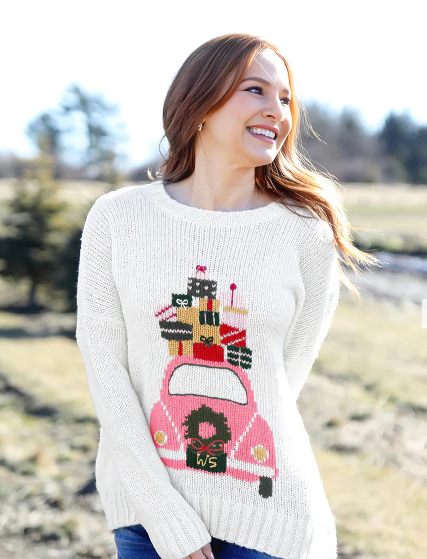 Wonderful Christmas Crew Chunky