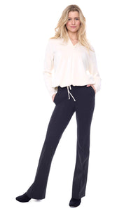 Up! SOLID PONTE FULL-LENGTH BOOTCUT PANT