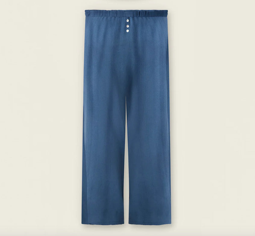 Pointelle Essentials Deep Sea PJ Set