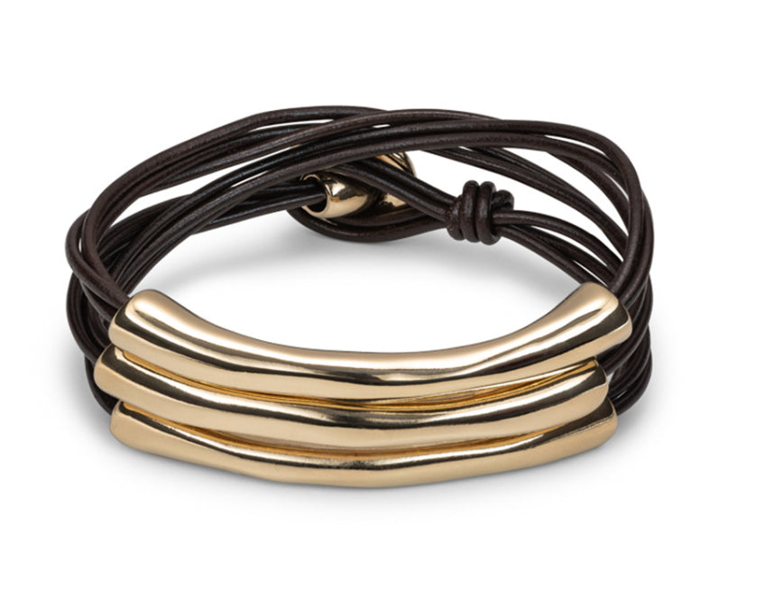 Uno de 50 not to be gold bracelet