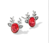 Brighton Reindeer Glitz Red Mini Post