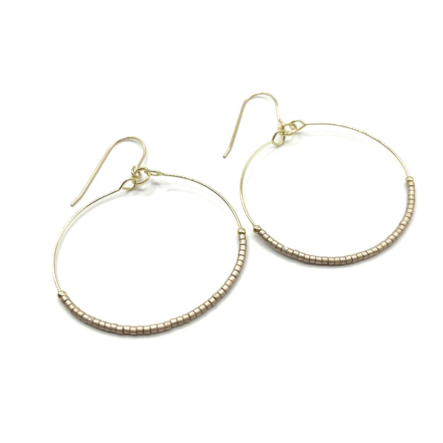 Erin Gray Hollywood Hoop in Golden