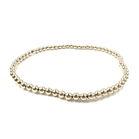 Erin Gray 3mm Gold Filled Karma waterproof bracelet 7”