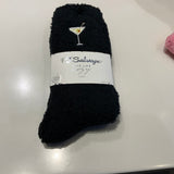 PJ salvage Cozy Crew with Grippers Socks