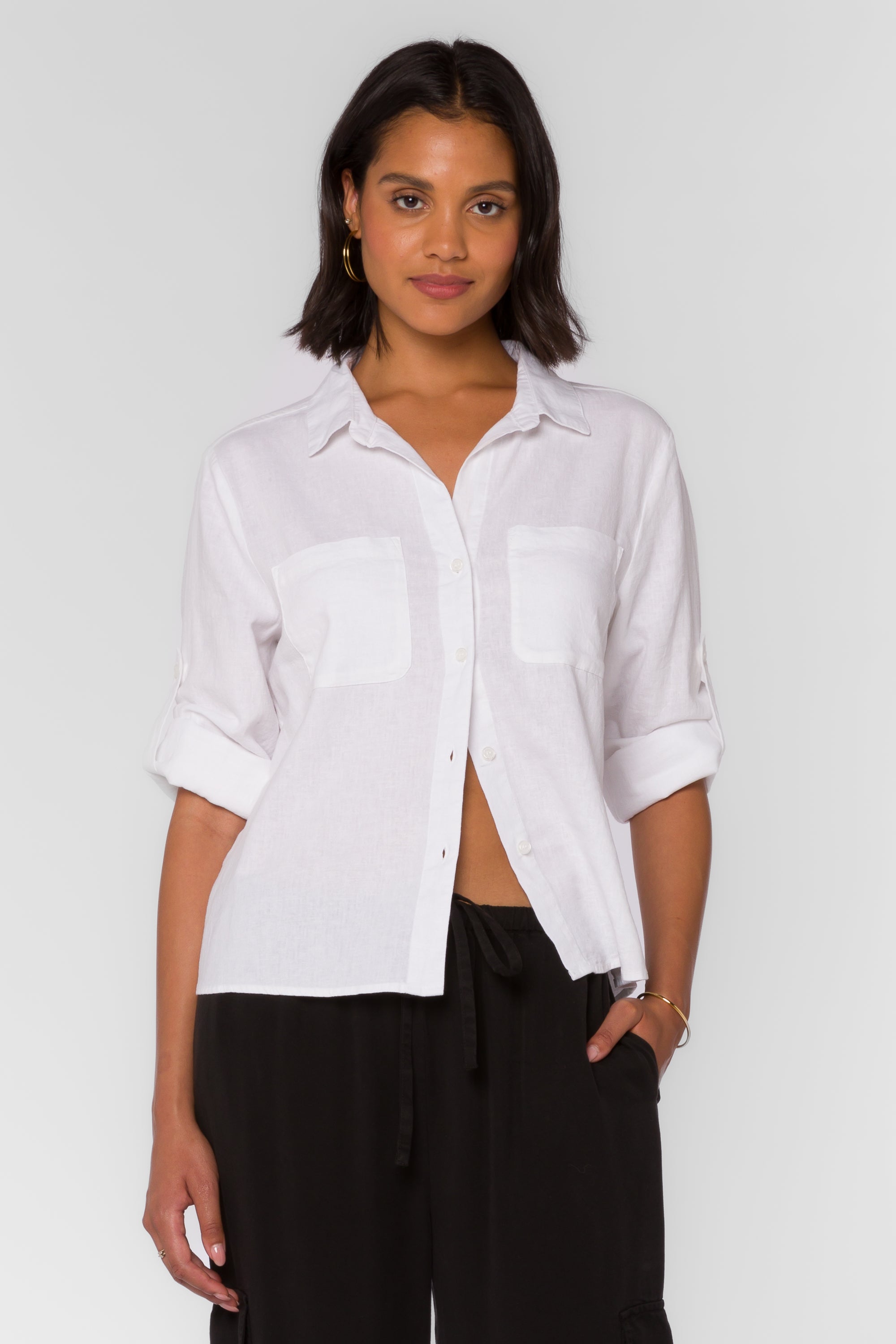 Velvet Heart Lucia optic white shirt