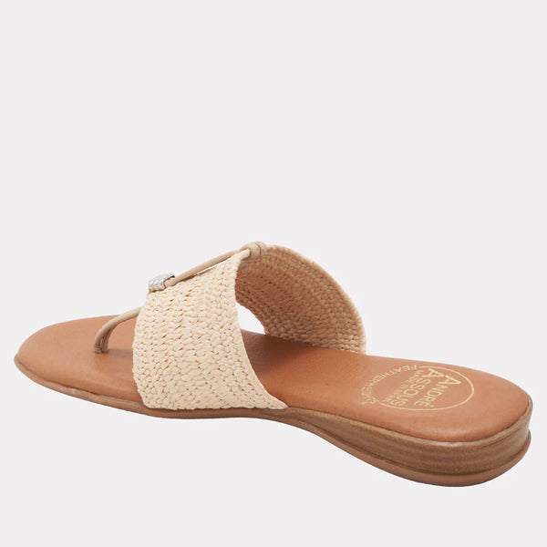 Andre Assous NICE TEXTURED FABRIC FEATHERWEIGHTS™ SANDAL