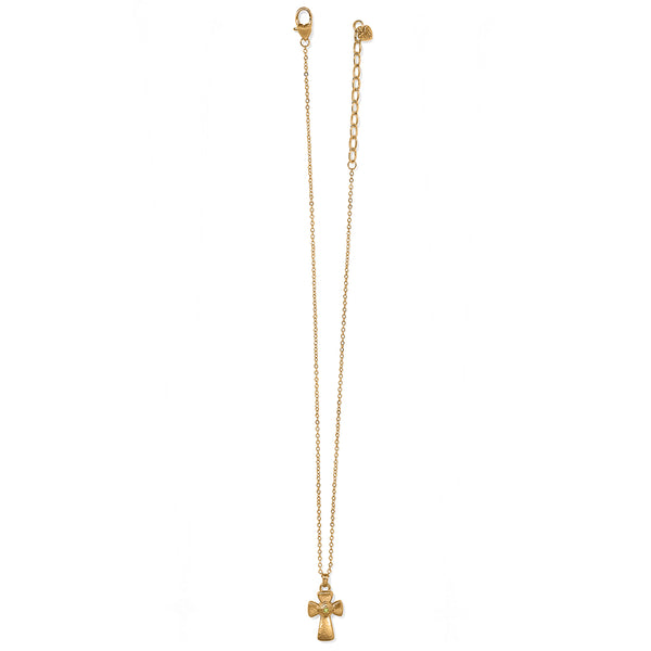 Brighton Majestic Royal Cross Reversible Necklace JM7431