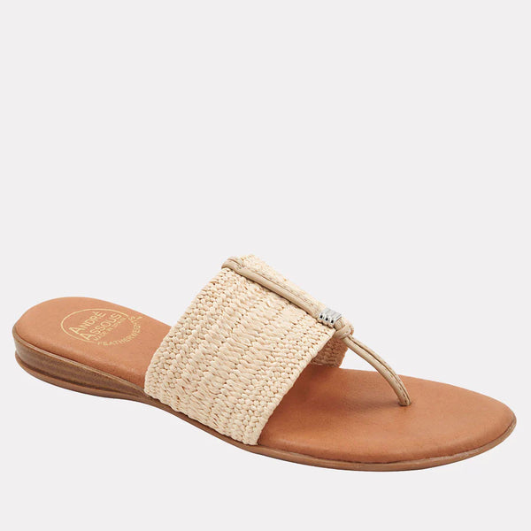 Andre Assous NICE TEXTURED FABRIC FEATHERWEIGHTS™ SANDAL