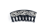 Brighton Black London Groove lrg Hair Clip J81833
