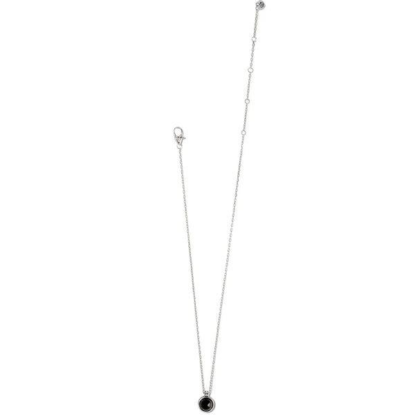 Brighton Pebble Dot Onyx Short Necklace JM7299