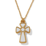 Brighton Majestic Royal Cross Reversible Necklace JM7431