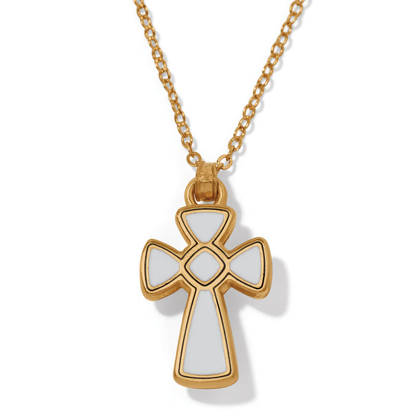 Brighton Majestic Royal Cross Reversible Necklace JM7431