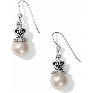 Brighton Alcazar Pearl Drop French Wire Earrings JA2300