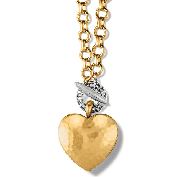 Brighton Inner Circle Heart Toggle Necklace JM7340