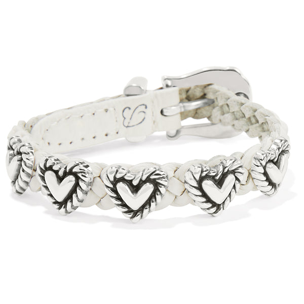 Brighton Bandit Roped Heart Braid Bracelet 07475