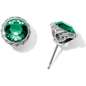 Brighton Emerald Iris Stud Earrings JA173A