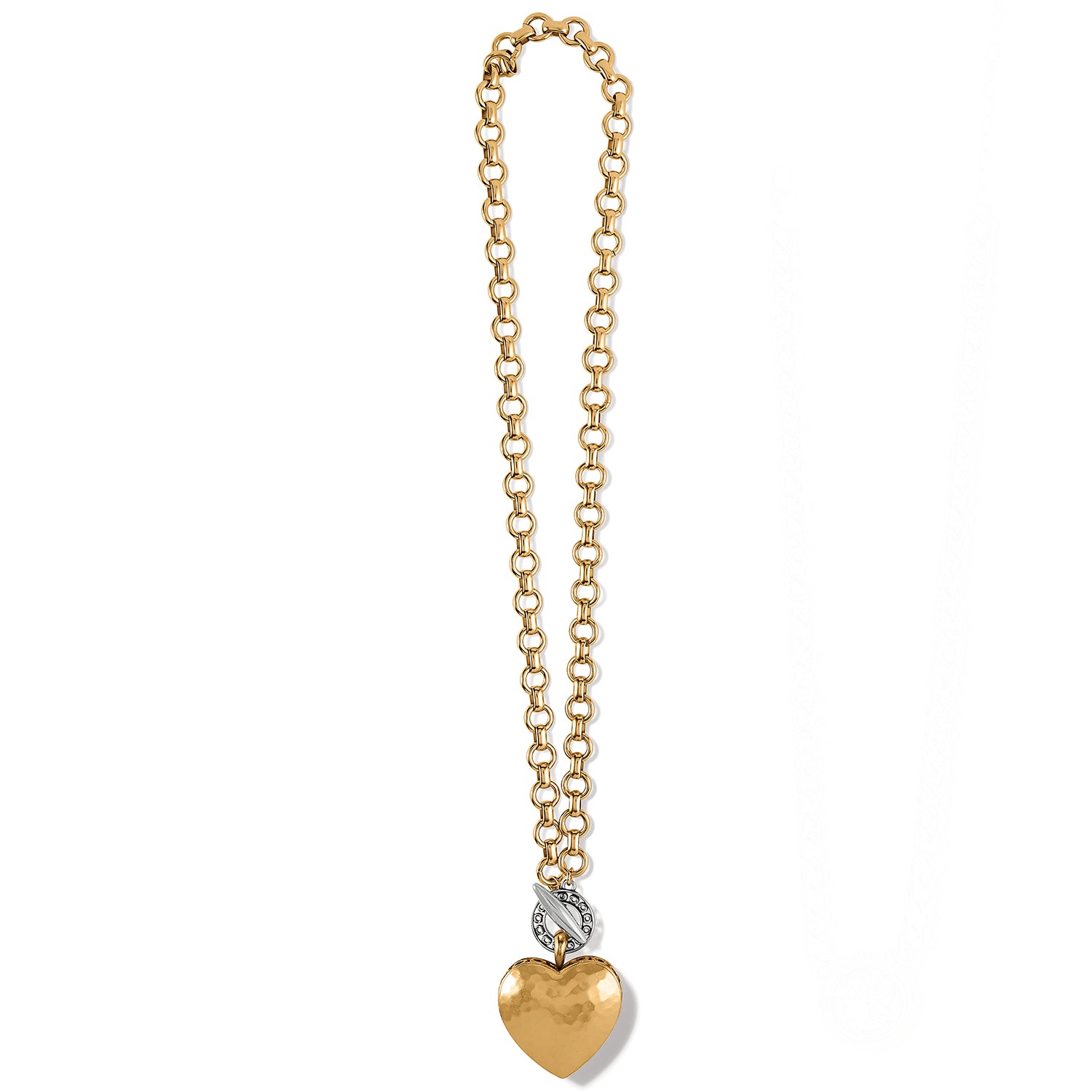 Brighton Inner Circle Heart Toggle Necklace JM7340