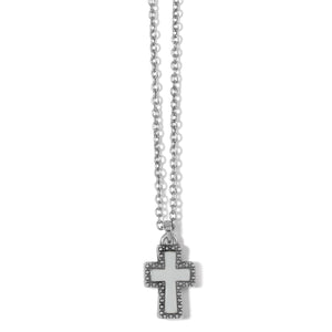 Brighton Dazzling Cross Petite Necklace JM604C