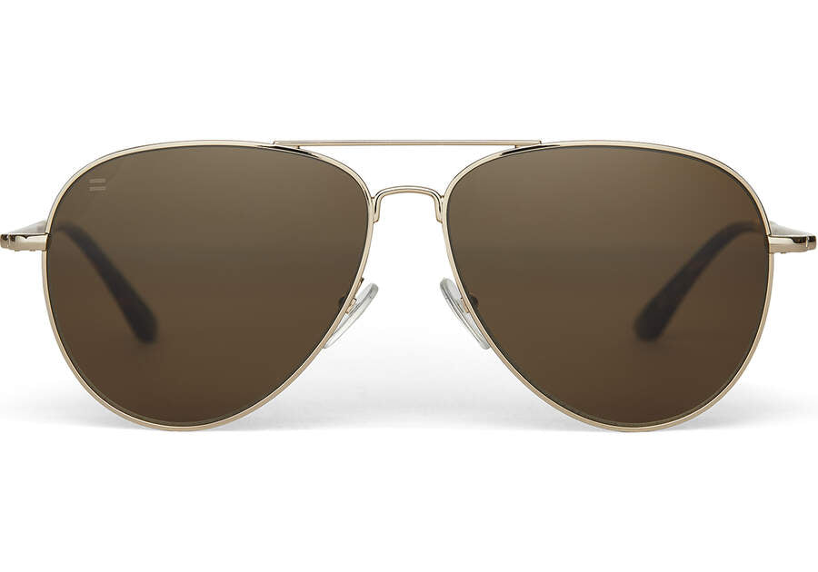 Toms Hudson Aviator Sunglasses