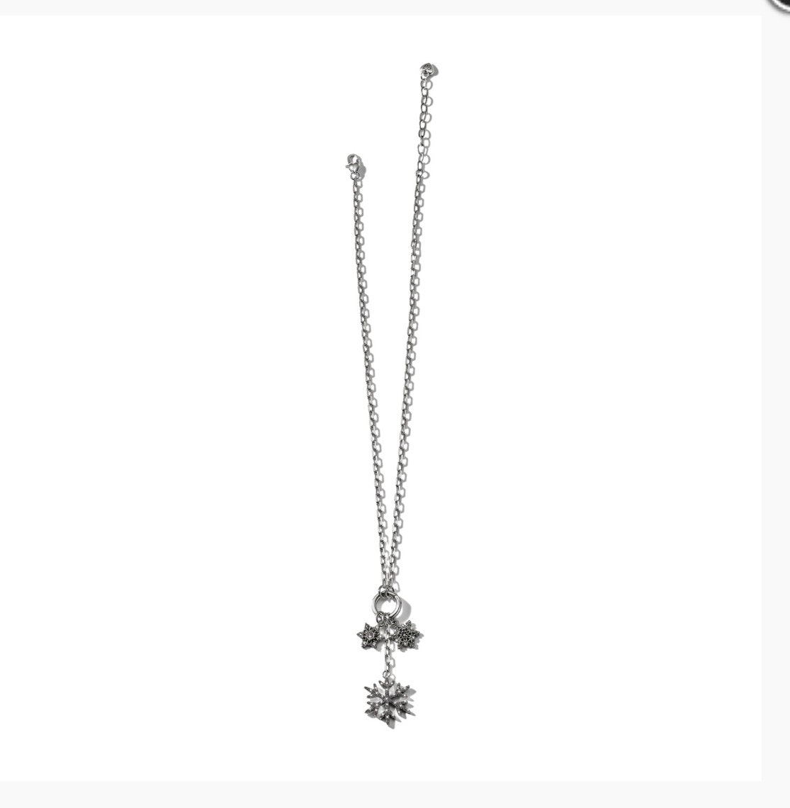 Brighton snowflake charming necklace