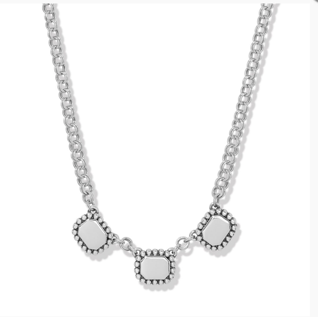 Brighton Twinkle Luxe Trio Blue Necklace