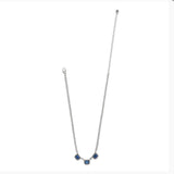 Brighton Twinkle Luxe Trio Blue Necklace