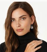 Brighton Glint Snowflake Earrings