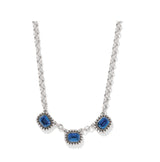 Brighton Twinkle Luxe Trio Blue Necklace