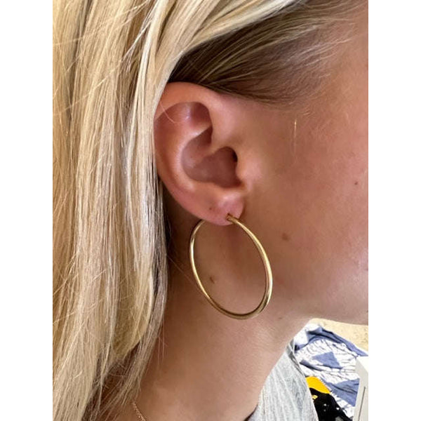 Erin Gray Napa Gold Filled Hoop Earrings