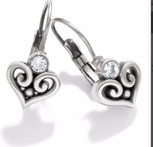 Brighton Alcazar Heart leverback Earrings JE6112