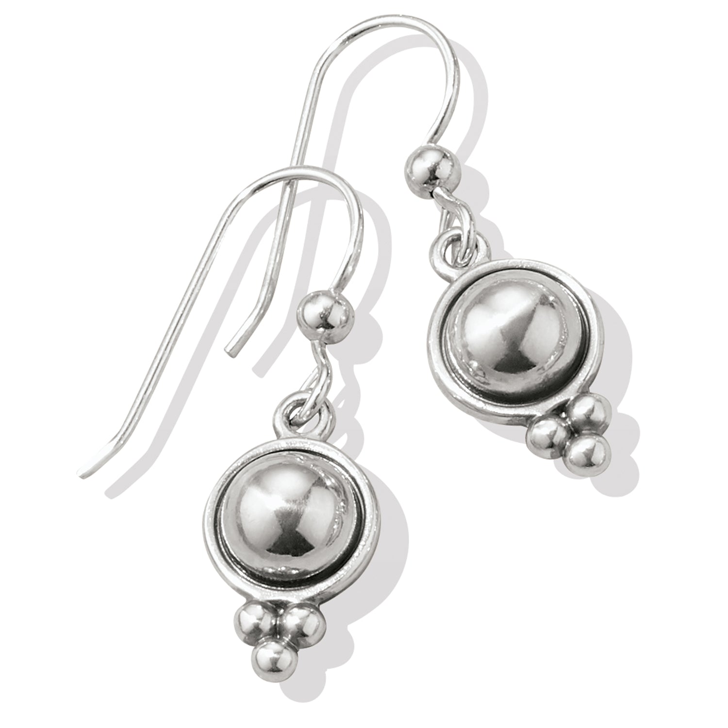 Brighton Pretty Tough Stud French Wire Earrings JA7810