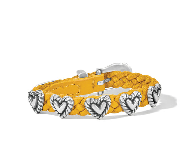 Brighton Bandit Roped Heart Braid Bracelet 07475