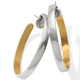 Brighton Ferrara Entrata Medium Hoop Earrings JA8132