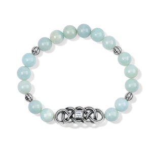 Brighton Interlok Lustre Amazonite Stretch Bracelet JF912A