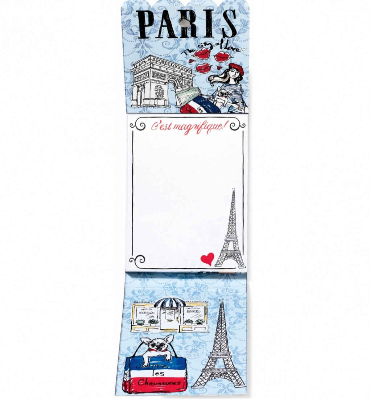Brighton Paris Notepad G82190