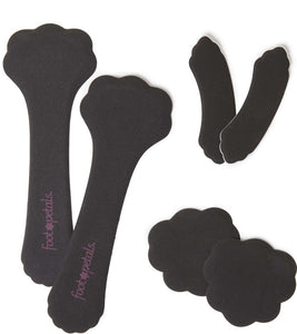 Foot petals triple threat black