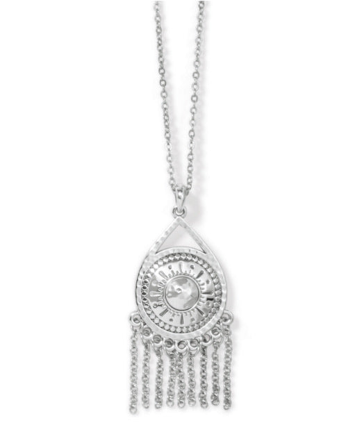 Brighton Marrakesh Neutral Fringe Necklace JM4420
