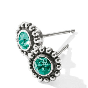 Brighton Twinkle Emerald Mini Post Earrings J2949D