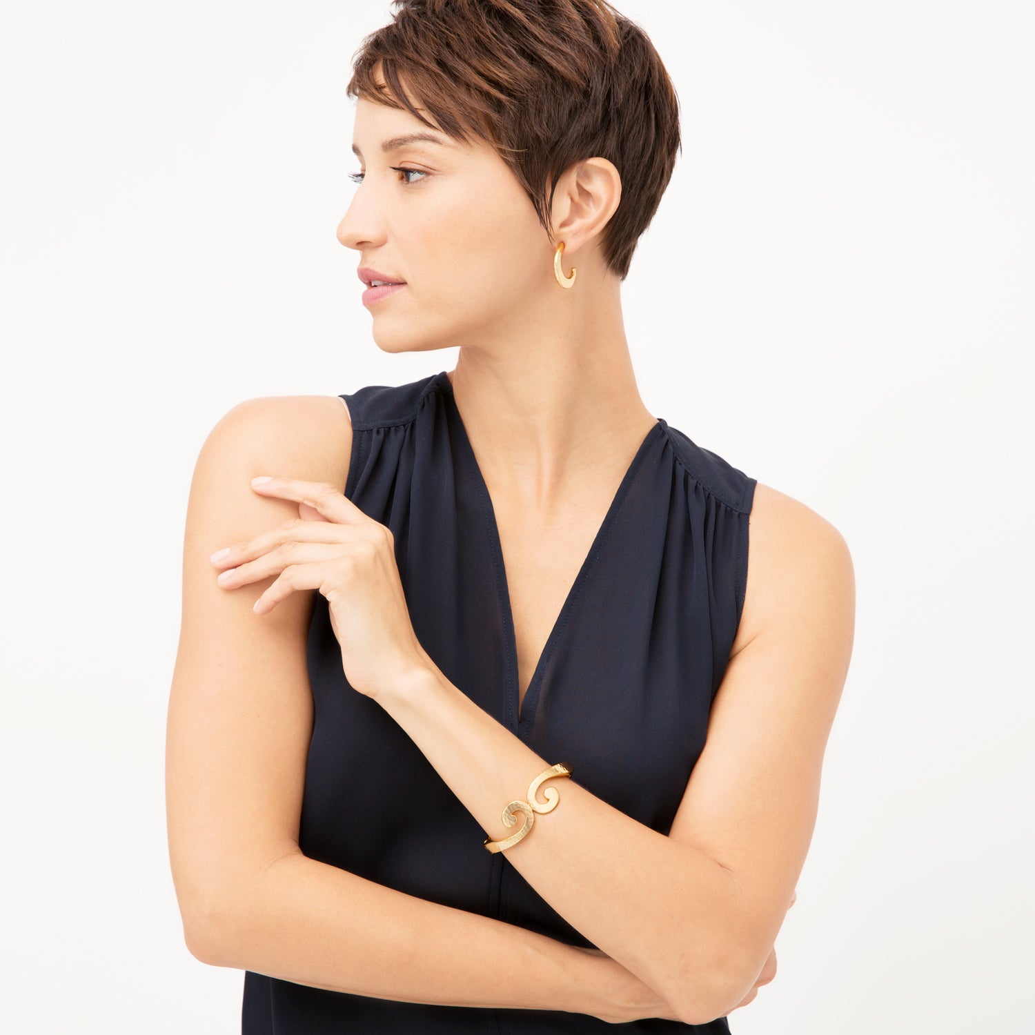 Brighton Montagne Post Hoop Earrings JE6972
