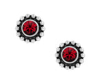 Brighton Twinkle Garnet Mini Post Earrings J20497
