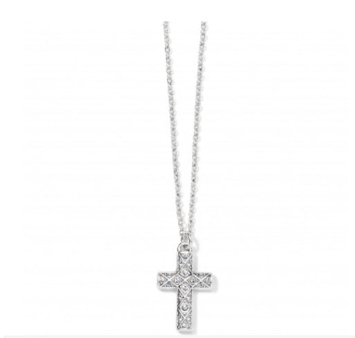 Brighton Diamond Cross Necklace JN1552