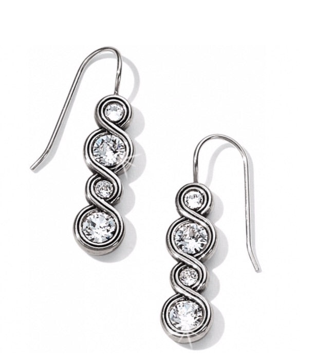 Brighton Infinity Sparkle French Earrings JA1831
