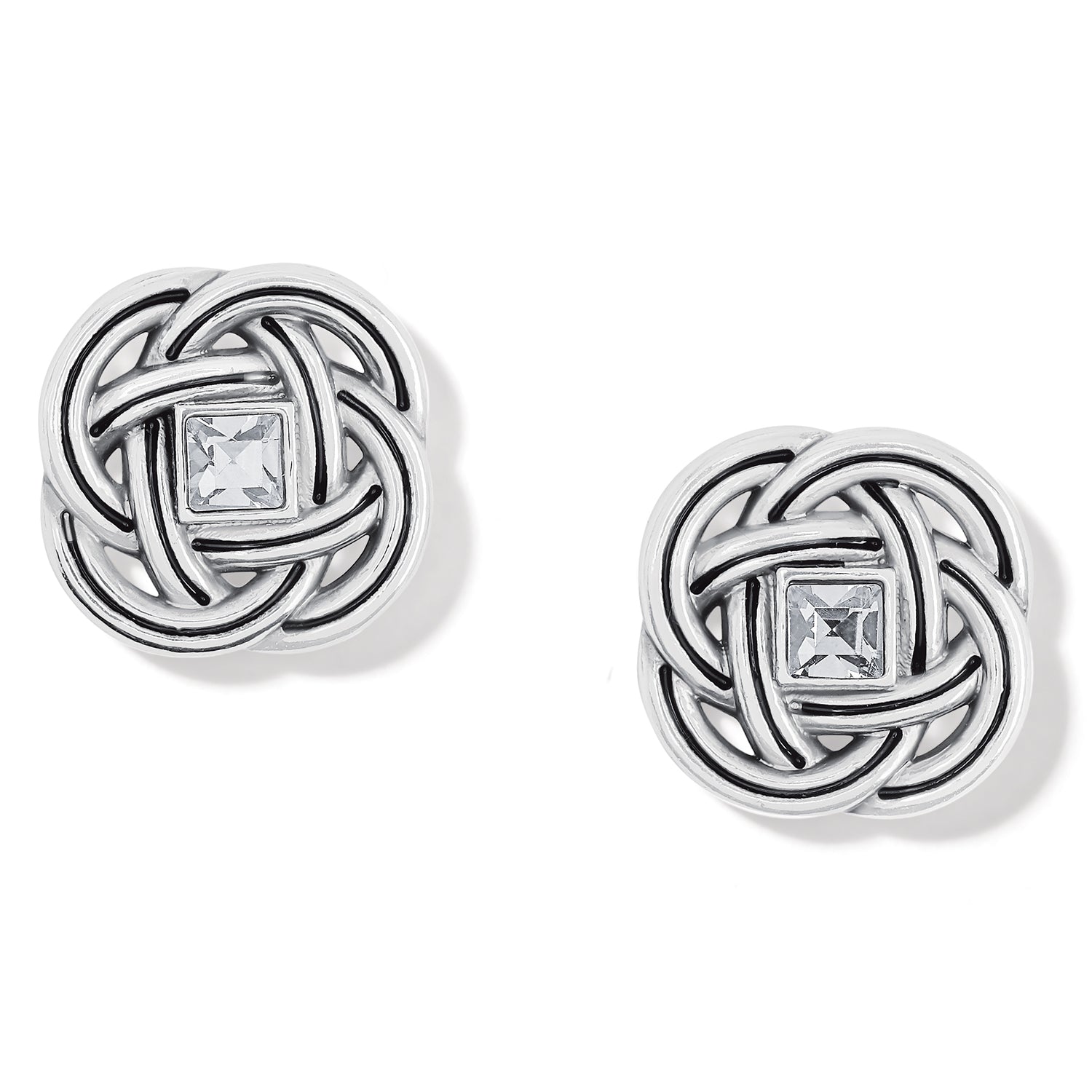 Brighton Interlok Shine Post Earrings JA799A