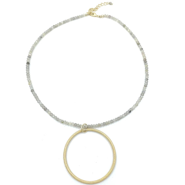 Erin Gray Big Gold Necklace